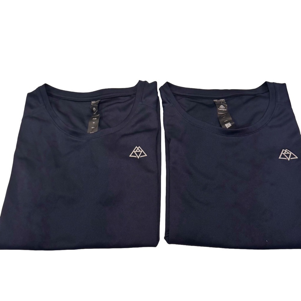 Haimont Lot Of 2 Women’s Navy Blue Performance Tees Sz XS NWOT